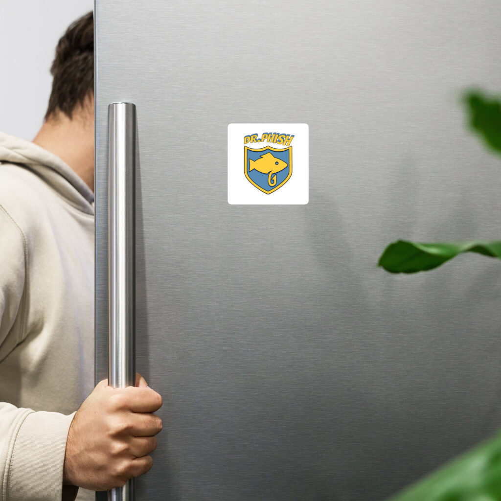 Dr. Phish Cyber-Hero Magnet - Inspire Safety, Spark Curiosity, Stick with Confidence