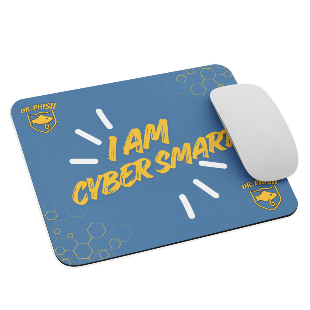 Dr. Phish Online-Safety Mouse Pad - Precision, Comfort